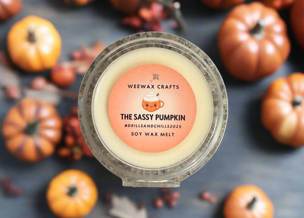 The Sassy Pumpkin Wax Melt (Drills and Chills 2025)