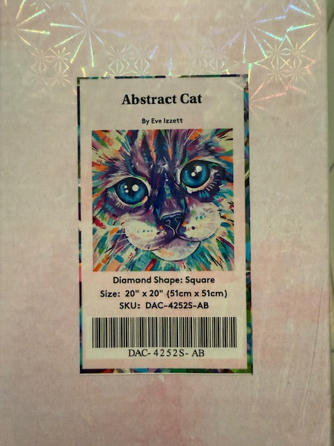 DAC Abstract Cat by Eve Izzett