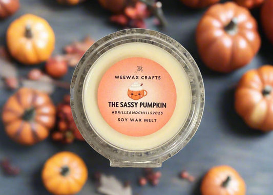 The Sassy Pumpkin Wax Melt (Drills and Chills 2025)